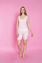 Lace Strap Striped Pattern Women's Pajama Set - 2