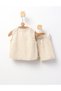 Set Crop Top Lili, model crem - 4