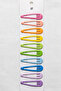 10 Pieces of Colorful Side Fence Clips Set - 5