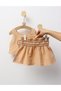 Set Crop Top Bella, model bej - 3