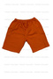 Combed Cotton Green-White-Sax Blue-Orange 4-Pack Unisex Cotton Children's Short Shorts - 4