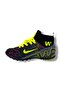 041-26 Boys' Sock-Top Field Shoes Black Yellow 36-39 - 3