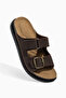 Fidel Daily Orthopedic Double-Strapped Anti-Sweat Men's Slippers