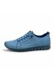 Genuine Leather Casual Shoes with Rubber Laces - 2