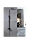 Set of Shower Systems Featuring a Rain Shower And Handheld Option