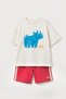 Boy's Animal Print Detailed Pakuklu Suit