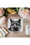 لوحة ماوس على شكل ثعلب عميق من طراز Grafit - مقاس 19 × 23 سم، لوحة ماوس مستطيلة مطبوعة مستوردة مقاس 2 مم