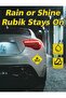 2 Pack Baby on Board Car Sign - Self Adhesive Reflective Kids Safety Warning Cute Design Sticker - 4