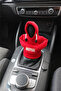 Motul Design Red Hoodie Gear Shift Knob Cover - Universal Sweatshirt Model Gear Shift Accessory - 6