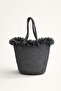Serena Handmade Straw-Looking Knitted Bag Daily Use Stylish Women's Shoulder Bag - 4