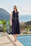 Women's Navy Blue Dress 26808 - 2