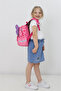 Girl's Kindergarten Backpack with Cute Butterfly Figure and Pink Purple Pattern - 6