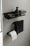 Adhesive Bathroom Accessory Set, Stainless Steel Toilet Bathroom Towel Rack, Shelf, Stand