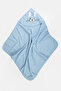 100% Cotton Newborn Baby Swaddle Embroidered Bath Towel - 2