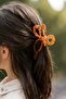Leopard print bow hair clip set (3-piece) - 2