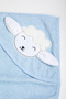 100% Cotton Newborn Baby Swaddle Embroidered Bath Towel - 4