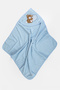 100% Cotton Newborn Baby Swaddle Embroidered Bath Towel - 2