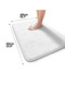 Non-Slip Base, Single 40X60 Bathroom Door Mat - 2