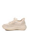 26Y301 Women's Stoned Textile Stretch Thick Sole Sports Shoes - 2