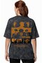 Peaky Blinder Legendary Series Back Printed Unisex Oversize Vintage Washed T-Shirt - 3