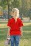 Mother Unisex Kids Combination Oversize T-Shirt Twin T-Shirt with Heart Flag Print (Single Price) - 2
