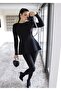 Puff Scuba Peplum Bluz