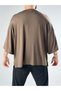Fakir Sleeveless Brown Oversize Viscon Men's T-Shirt Coc3028 - 4