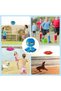 Flying Frisbee Disc That Transforms into a Ball Beach Garden Toy Entertainment Ball Lighted Pet Ball - 4
