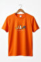 Unisex Namaste Yoga Meditating Cats Printed Cotton Basic T-Shirt