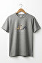 Unisex Namaste Yoga Meditating Cats Printed Cotton Basic T-Shirt