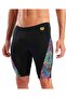 M Garden Swim Jammer Black-Black Multi - 4