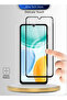 Honor X5c Plus 4G 2025 Premium E2E Series Full Glue Full Cover Tempered Glass Clear/Black - 3