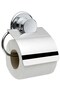 Adhesive Metal Cover Toilet Paper Holder - 3