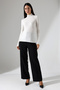 Ribbed Half Turtleneck Knitwear Sweater - 4