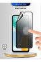 Honor X5c Plus 4G 2025 Premium Nano Ceramic Privacy Full Cover Matte Flexible Clear/Black - 4