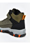 Khaki lace-up and hook-and-loop boys' boots - 5