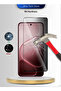 Oppo A6 Pro 5G 2025 Premium E2E Series Privacy Full Cover Tempered Glass Clear/Black - 4