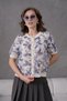 8513 Women's 100% Cotton Crew Neck Buttoned Lace Detailed Knitwear Cardigan - 3