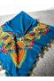 Mardin Yazması Floral Patterned Sequined Headscarf – Daily and Dowry Wear - 3