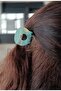 Transparent Water Green Donut Model Lightweight Jelly Buckle 4.5 cm - 3
