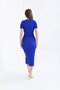 10139 Women's Crew Neck Camisole Slit Long Skirt Sweater Knitwear Top and Bottom Set - 6