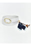 Two Mt Shop Quality Lcw Accessories Ecru Plain Women's Belt - 2
