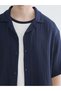 Timeless Clothing & Timeless Choices Relaxed Fit Resort Roba Collar Muslin Men's Shirt - 5