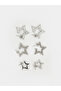 Star Embroidered Women's Earrings 3-Pack for Style Enthusiasts from Uzg Store - 2