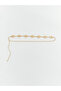 Esvab • Modern & Distinctive Geometric Shaped Metal Piece Women's Chain Belt
