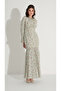 Lace Fish Form Dress Mint - 6