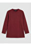 Trendlucky Women's Oval Collar Sweatshirt Tunic with a Difference - 5