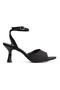 Women's Open Back 7 cm Open Toe Evening Dress Shoes - 2