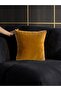 Premium Plush Fur Throw Pillow - Filled Soft Textured Luxurious Modern Decorative Living Room Pillow - 5