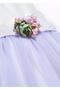 Abel&Lula Stylishly Designed Tulle Girl's Dress_Mnvs5052 - 4